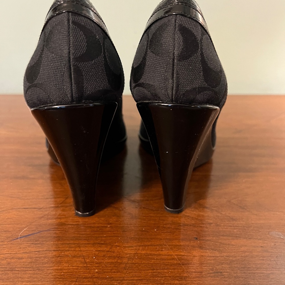 Coach Wedge Pumps - Picture 4 of 6